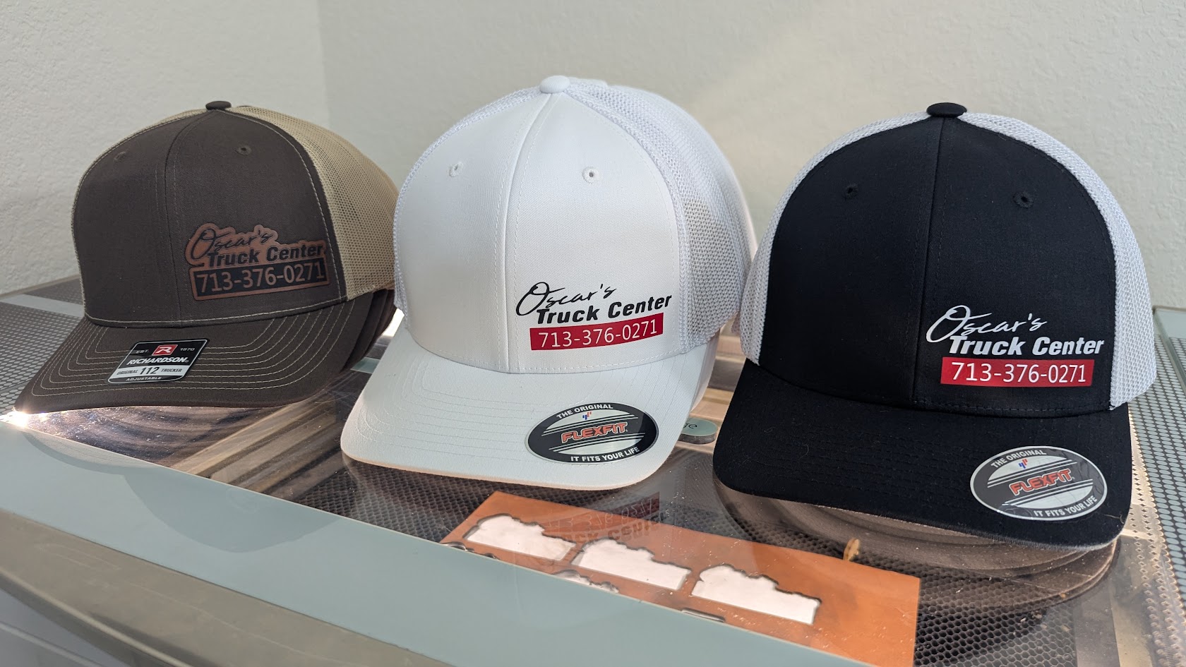 Custom hats by SIS