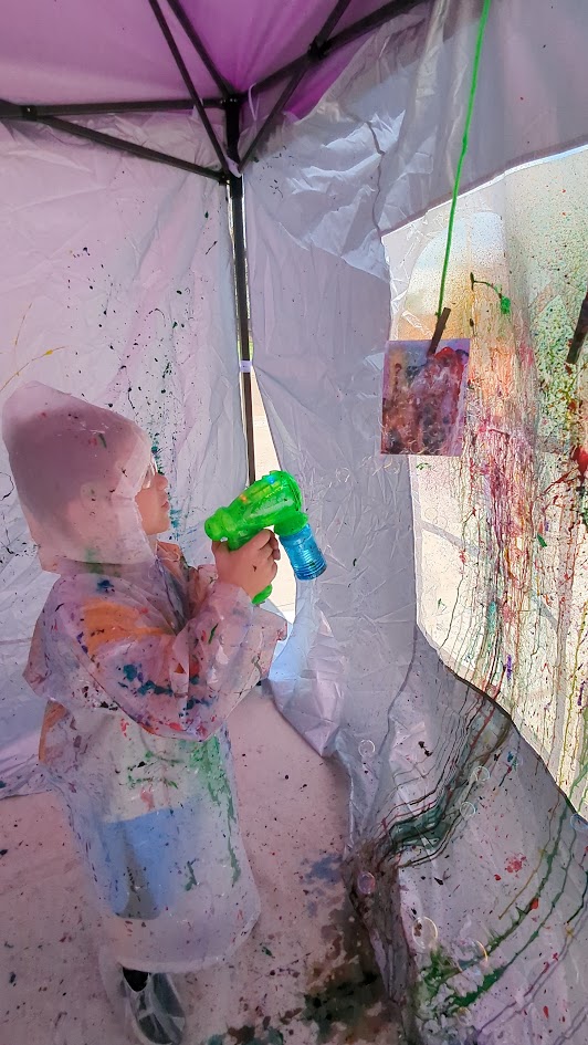 Splatter paint experience from SIS Custom Creations