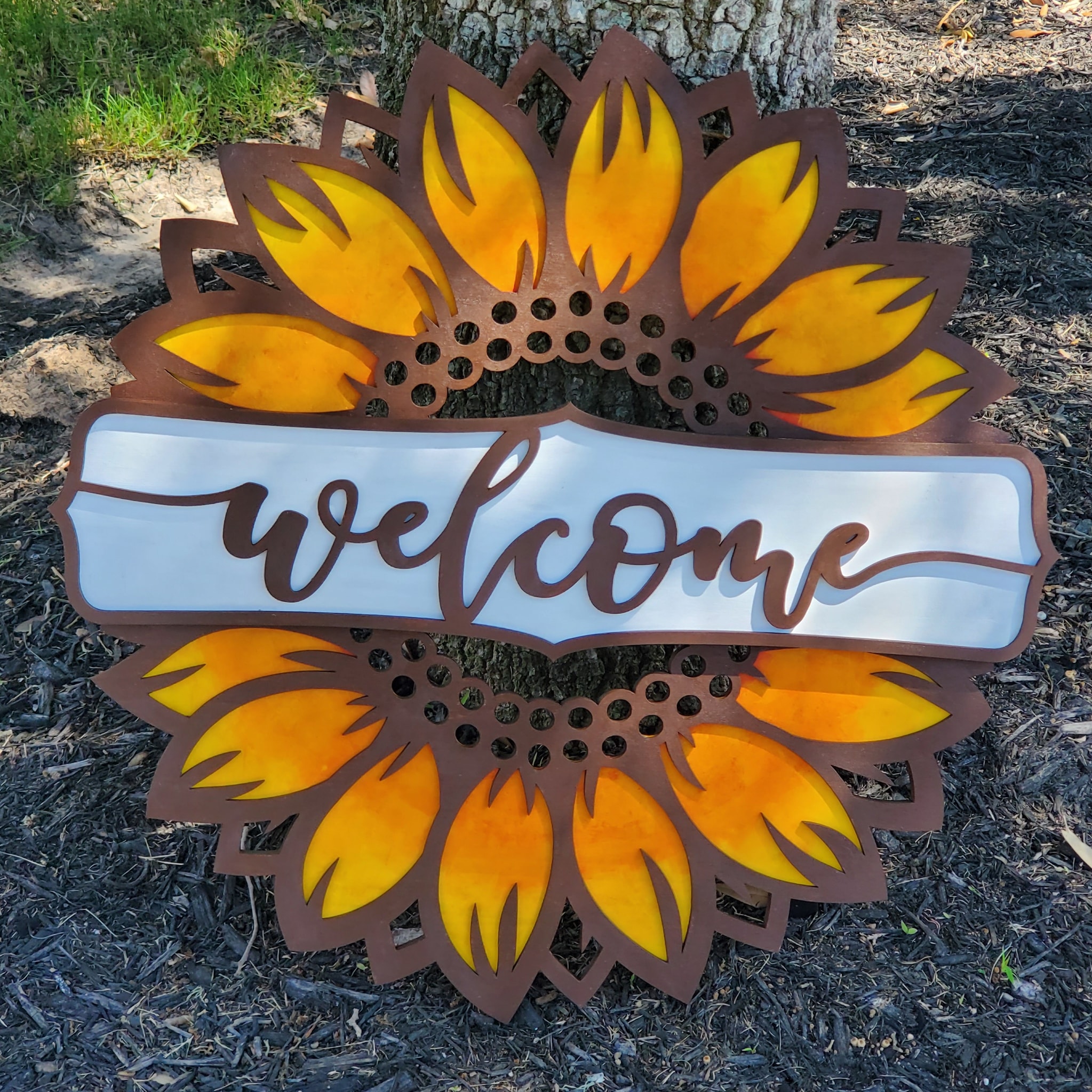 Custom engraved sign example