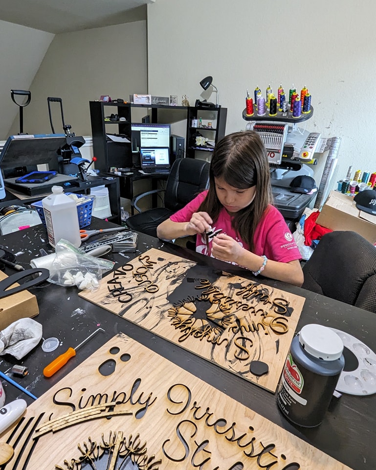 Custom engraved product example